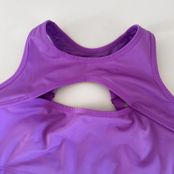 SAVAGE x FENTY • Hotline Medium Impact Sports Bra in Purple Mist - Picture 5 of 13